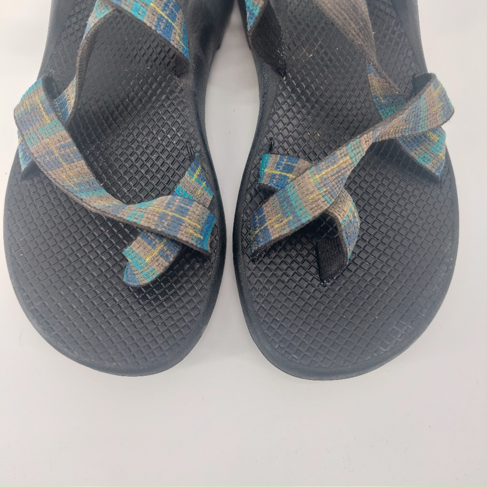 Chaco Women's Z/2 Pro Sandals black plaid patterned strap Outdoor Hiking Size 9 - Picture 5 of 8